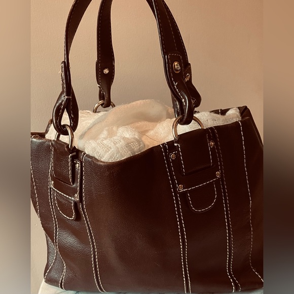 Kate Spade Brown Leather Satchel - Picture 2 of 3